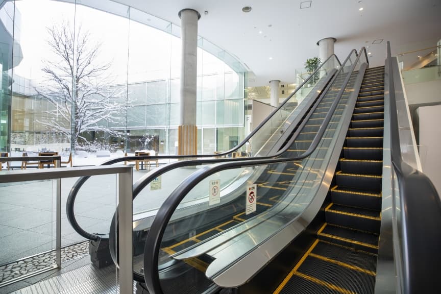 エスカレーターの写真