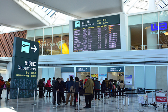 写真：新千歳空港