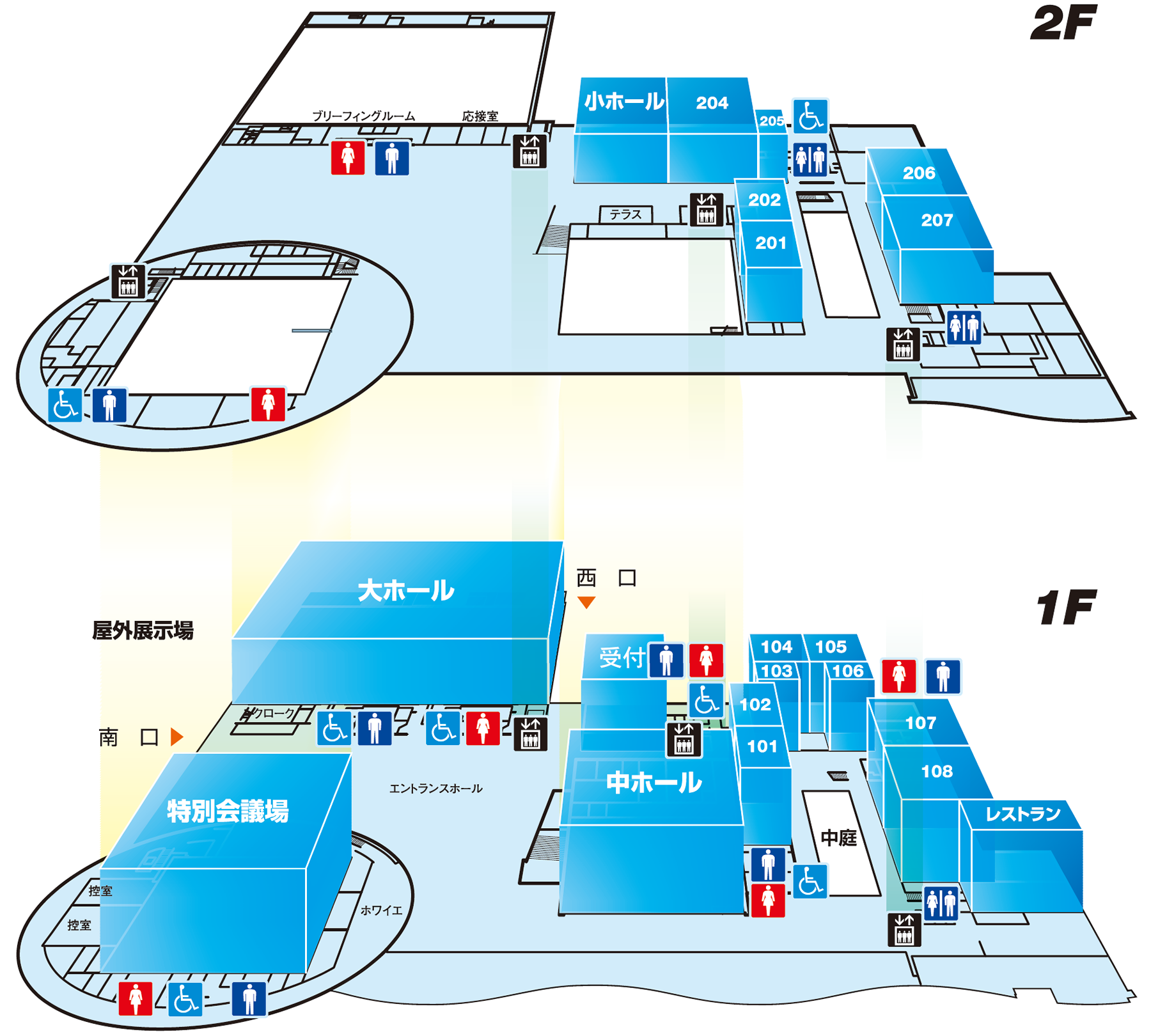 施設全体図の画像