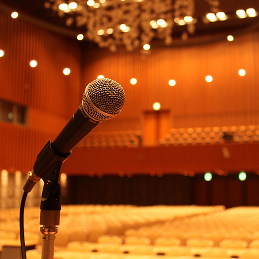 写真:会場音響